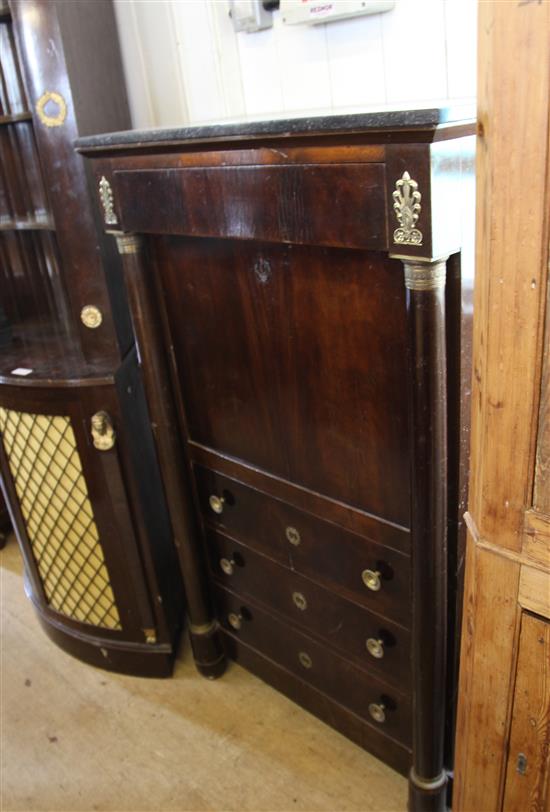 Marble top cabinet(-)